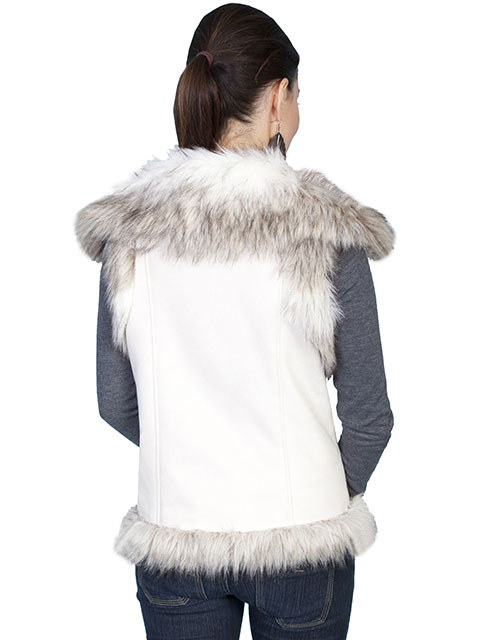 (image for) Fashionable faux fur vest